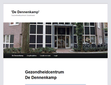 Tablet Screenshot of dennenkamp.info